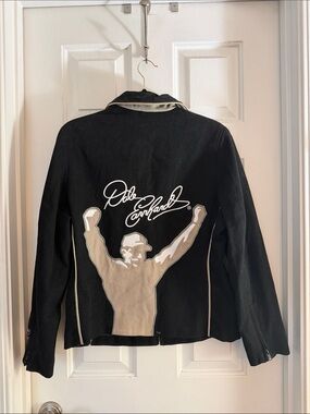 Vintage chase authentic women’s dale earnheart  Black & Beige Women's Jacket med